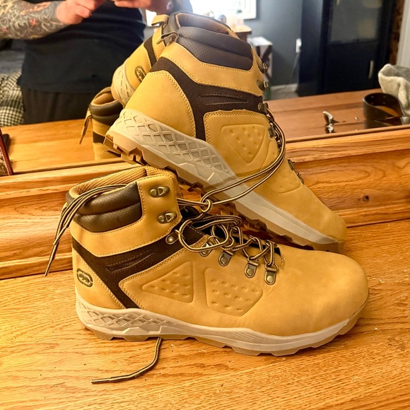 Ecko Unlimited Tan Hiking Work Boots Brand New! - Picture 7 of 9